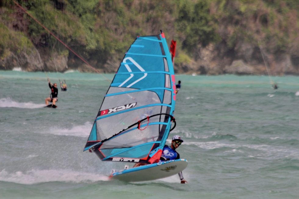 Windsurfing in Boracay